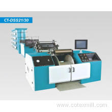 Direct split warping machine